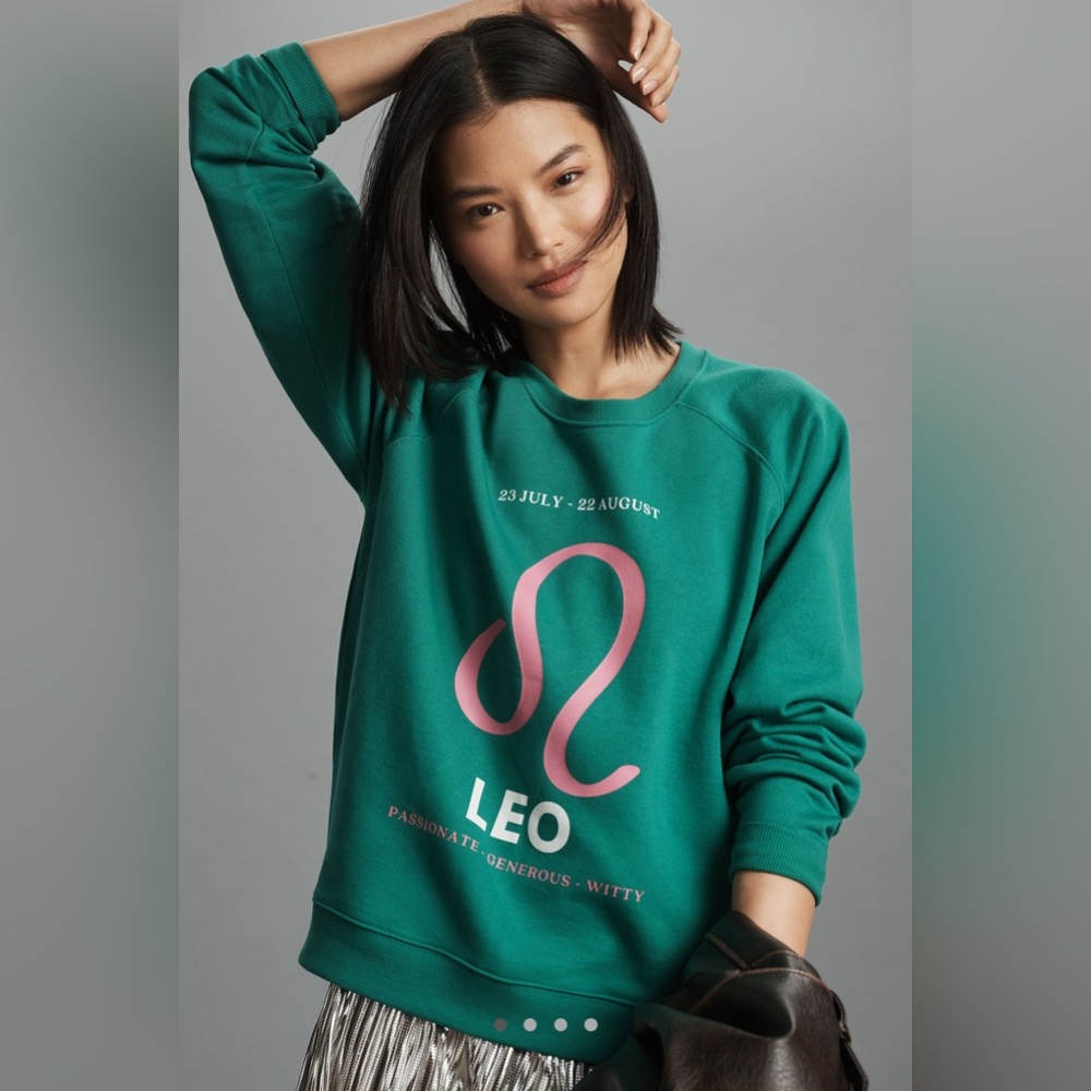 The Zodiac Sweatshirt by Catherine O'Sullivan. Size: Medium by Anthropologie